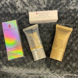 Elizabeth Arden Skincare Collection with Gold and Silver Accents